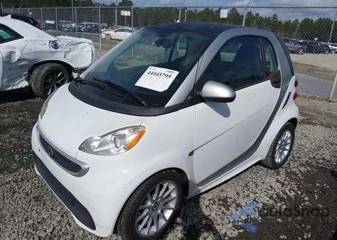 2015 Smart Fortwo Pure z USA, uszkodzony, nr VIN WMEEJ3BA6FK809043